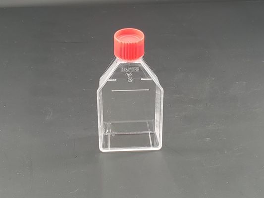 25cm2 εφαρμογή εργαστηρίων αναλωσίμων κυτταροκαλλιέργειας διεξόδων φιαλών TCT